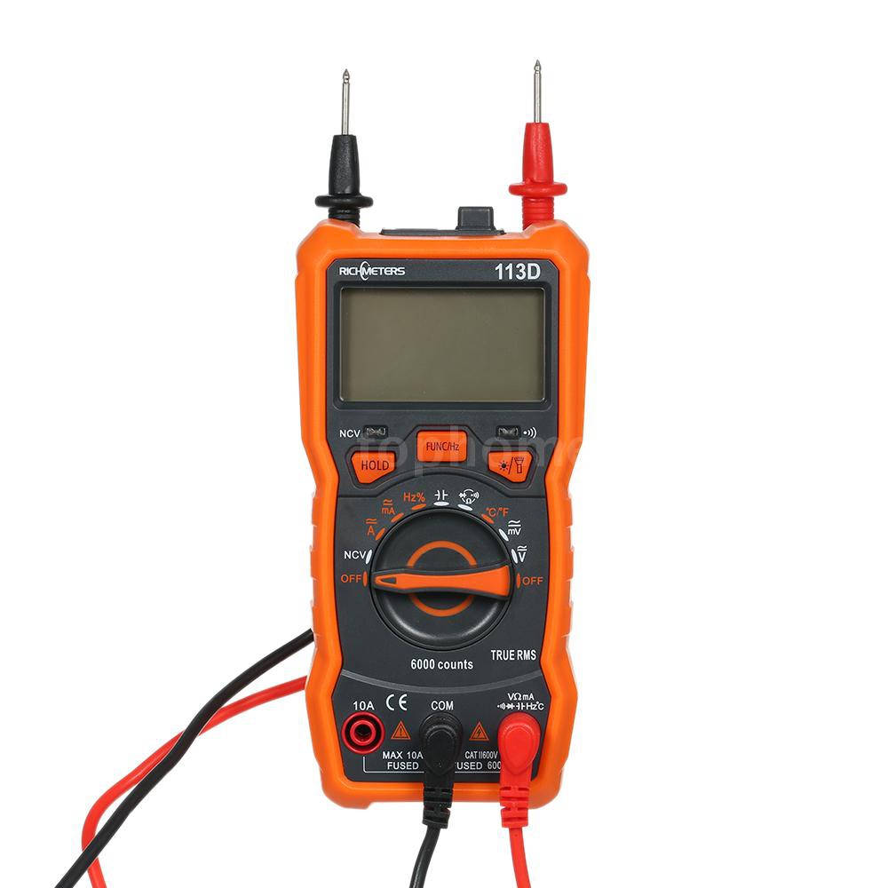 Đồng hồ đo điện vạn năng richmeters rm113d ncv 6000