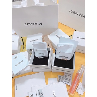 [Sẵn]Nhẫn CK full box-bạc và vàng