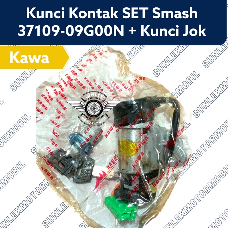 Bộ Ổ Khóa Khởi Động Cho Xe Ô Tô SMASH 37109-09G00N KAWA