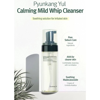Sữa Rửa Măt Diu Nhẹ Calming Low PH Foaming Cleanser Pyunkang Yul 150ml