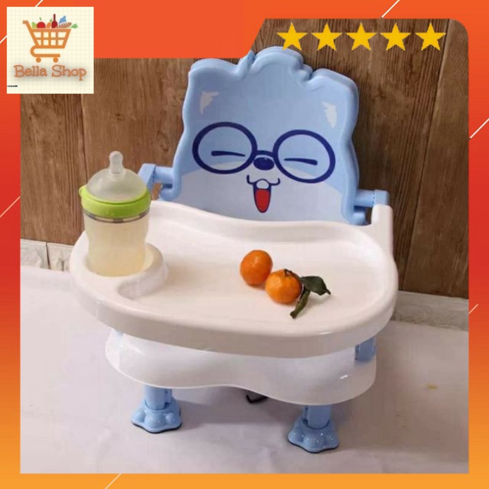GHẾ ĂN DẶM CHUỘT ĐEO KÍNH CHO BÉ YÊU CÓ THỂ GẤP GỌN