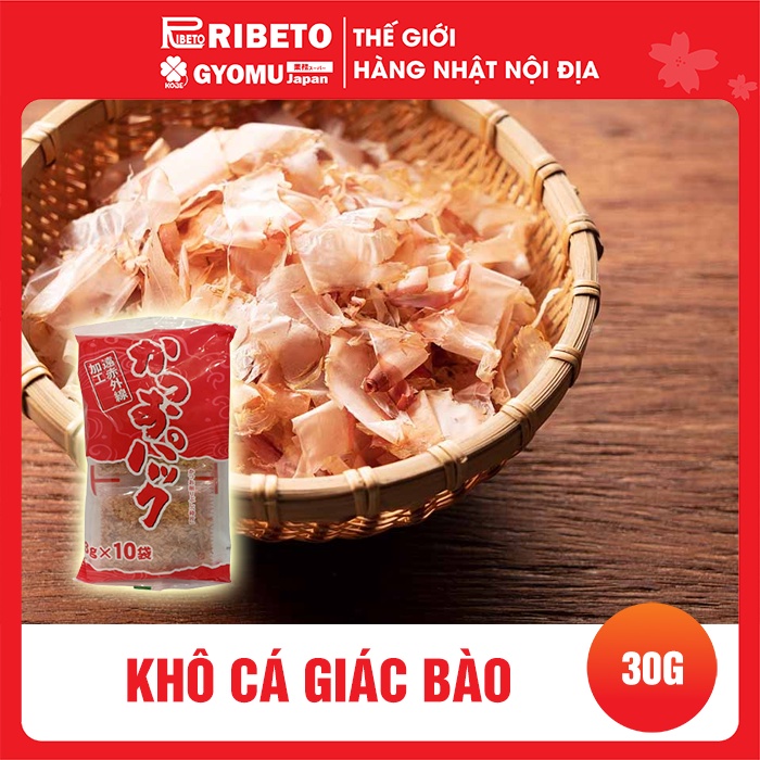 Khô cá giác bào 10Tx3GR Nhật Bản