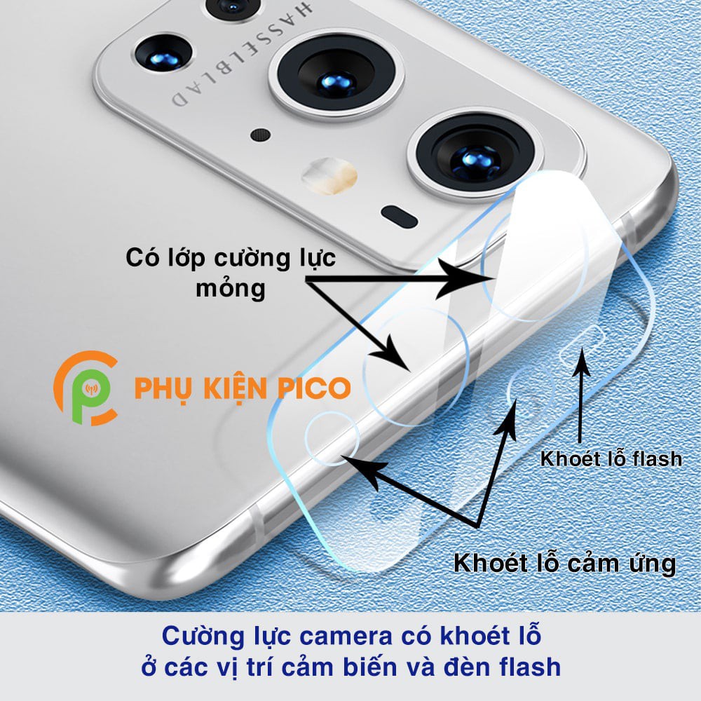 Cường lực camera Oneplus 9 Pro độ cứng 9H trong suốt không ảnh hưởng đến chất lượng chụp ảnh - Dán camera Oneplus 9 Pro