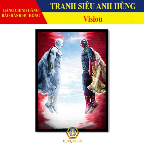 [MS1-25] Tranh Siêu Anh Hùng Vission