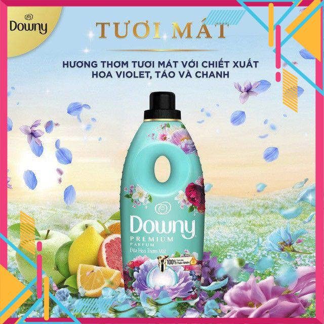 Nước xả vải Downy Đóa hoa thơm mát túi 2.3L