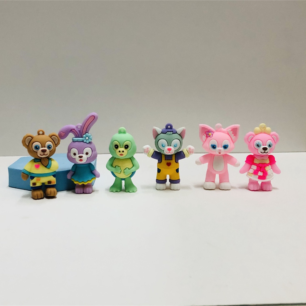 Móc khóa hình gấu Shirley Meilina Belle TTF002