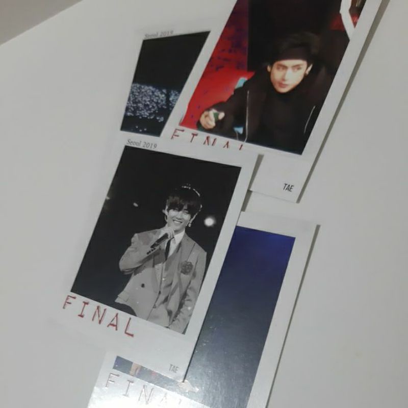 BỘ ẢNH  POLAROID BTS