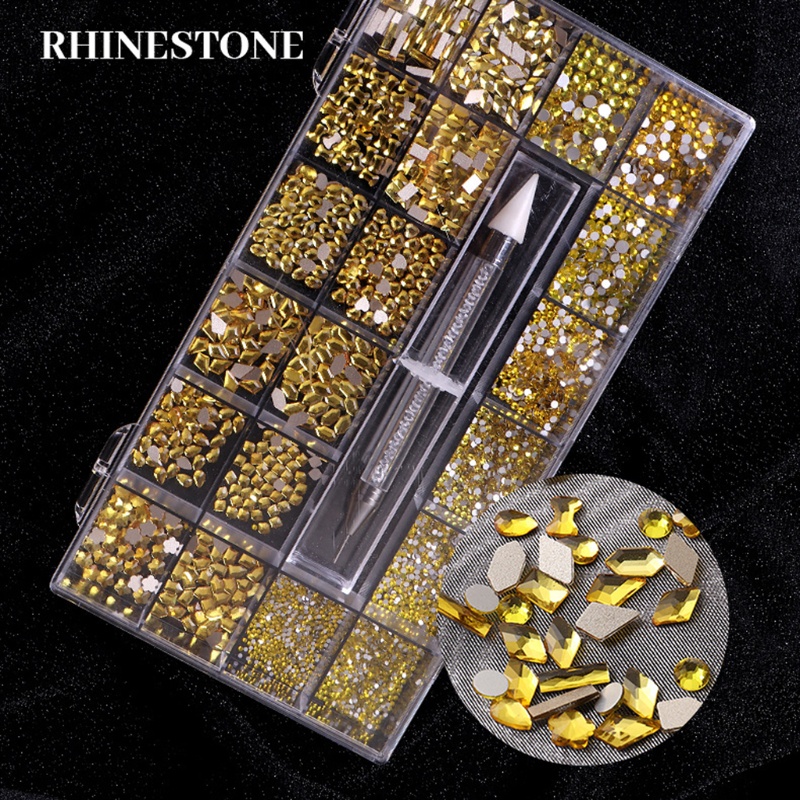 Hạt Đá Dán Trang Trí Móng Tay Chủ Đề Halloween Giáng Sinh