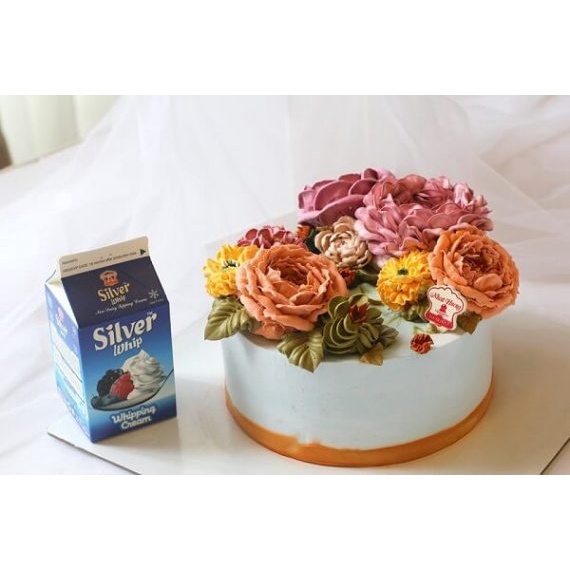 Kem Trang Trí Bánh Silver Whip