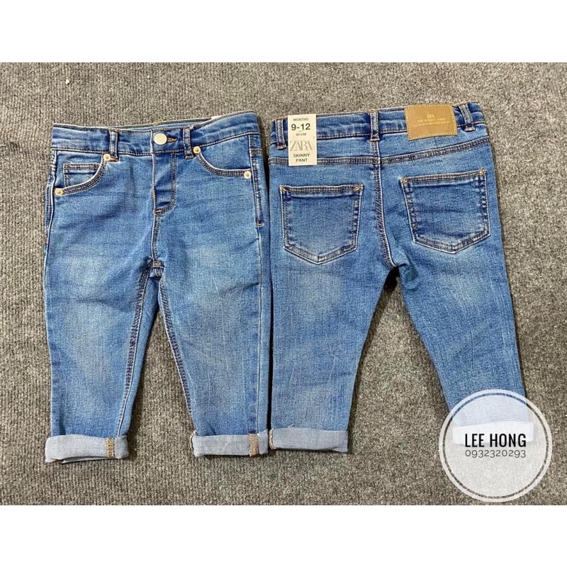 quần jeans skinny zara cho bé