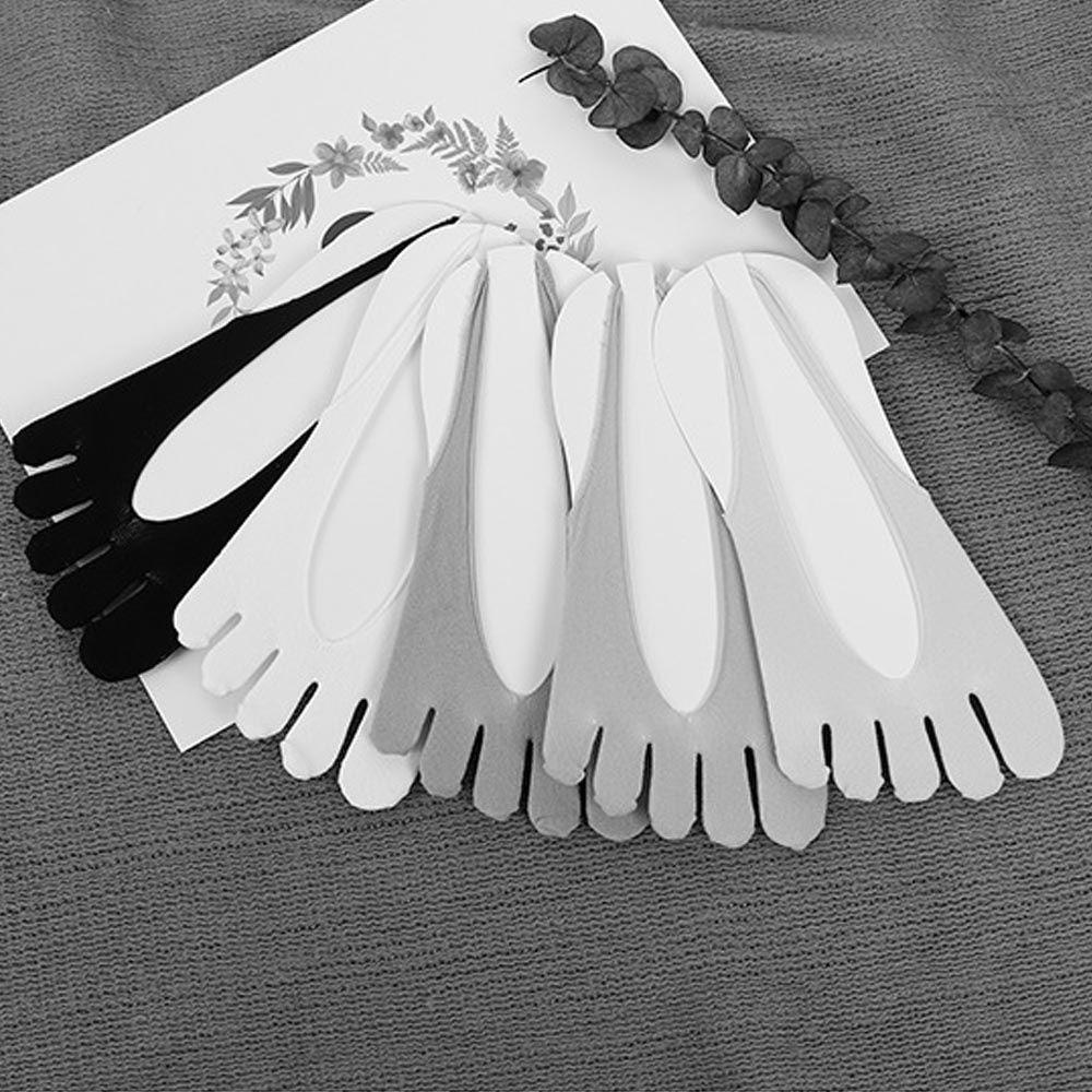 OCEANMAP Vớ Xỏ Năm Ngón Chống Trượt Bằng Lụa Thủy Tinh Trong Suốt Gợi Cảm Cho