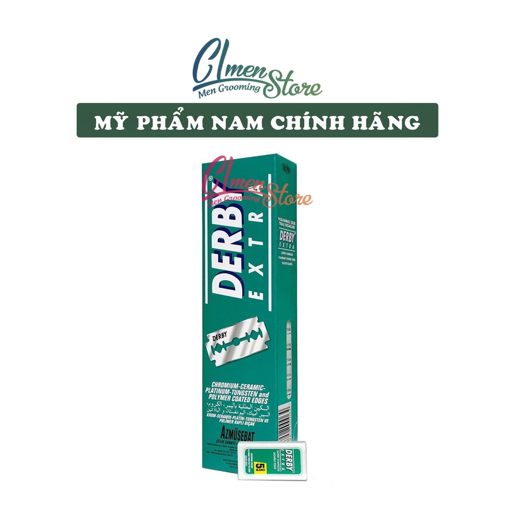 Hộp Full (20 hộp nhỏ) Lưỡi cạo Derby Extra Double Edge Razor Blades