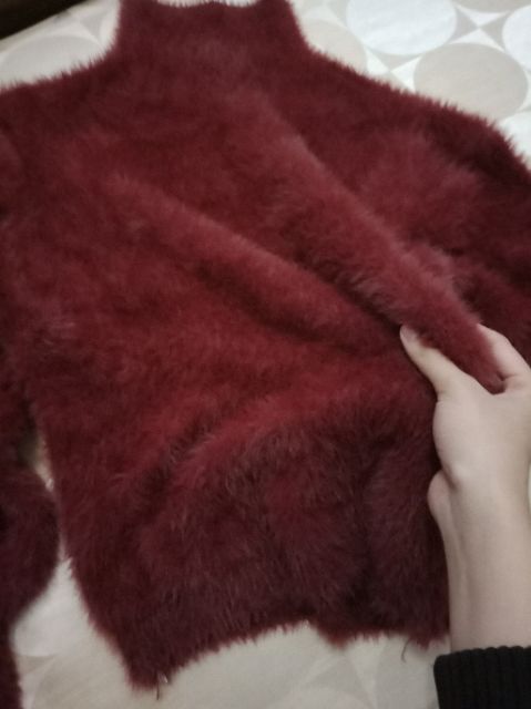 (Xã Kho) Áo len lông thỏ cao cổ | BigBuy360 - bigbuy360.vn