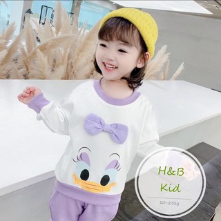 Set đồ bộ hình vịt cho bé gái - Quần áo bé gái