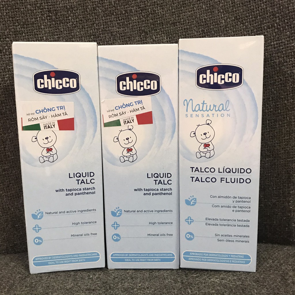 Phấn rôm nước Chicco 0M+ 100ml