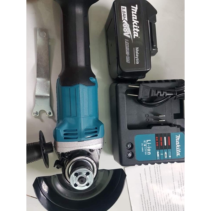 MÁY MÀI GÓC DÙNG PIN MAKITA 118V không chổi than