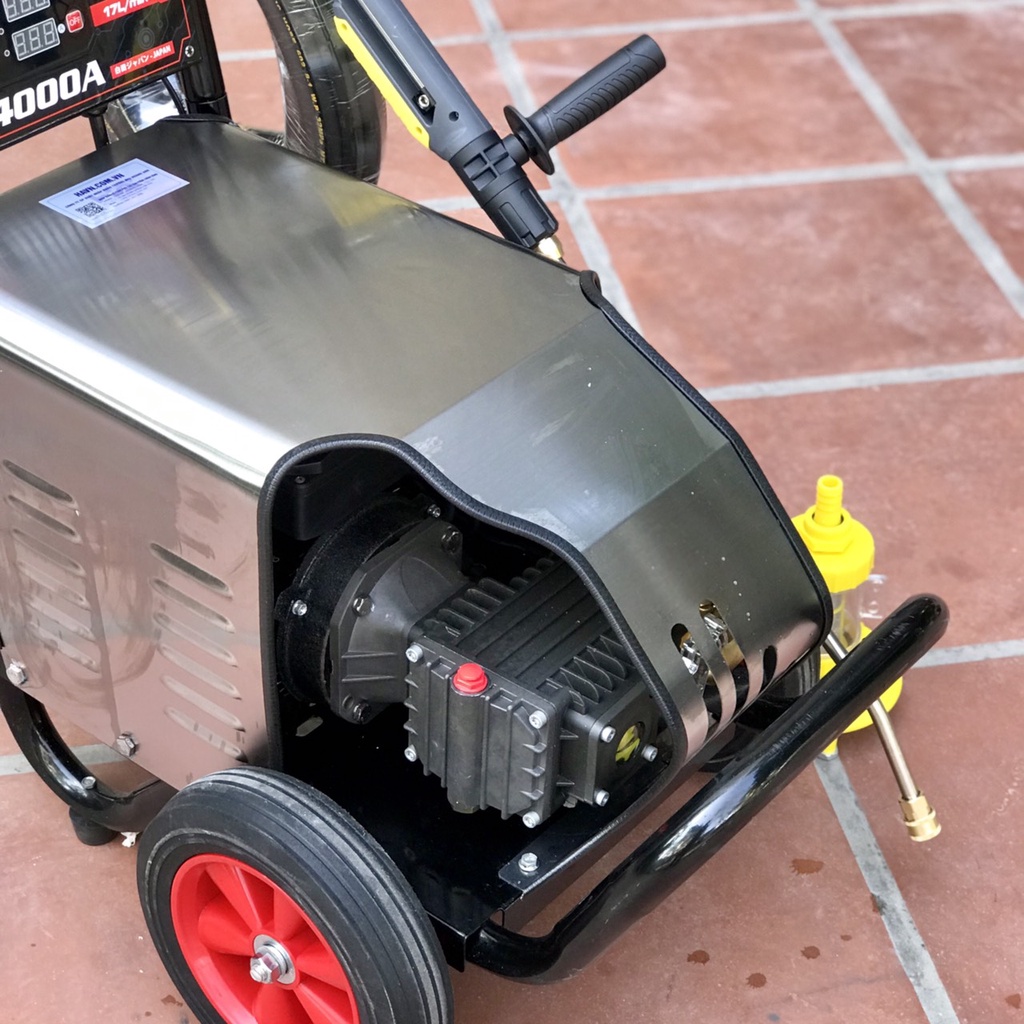 Máy Rửa Xe Cao Áp 4Kw Hakuda 4000A, Hàng Chính Hãng , BH 12 Tháng