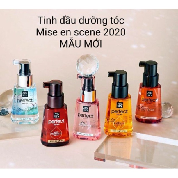 BGF Dưỡng Tóc Mise En Scene Perfect Hair Serum Styling và Golden Morocco 21 BA34