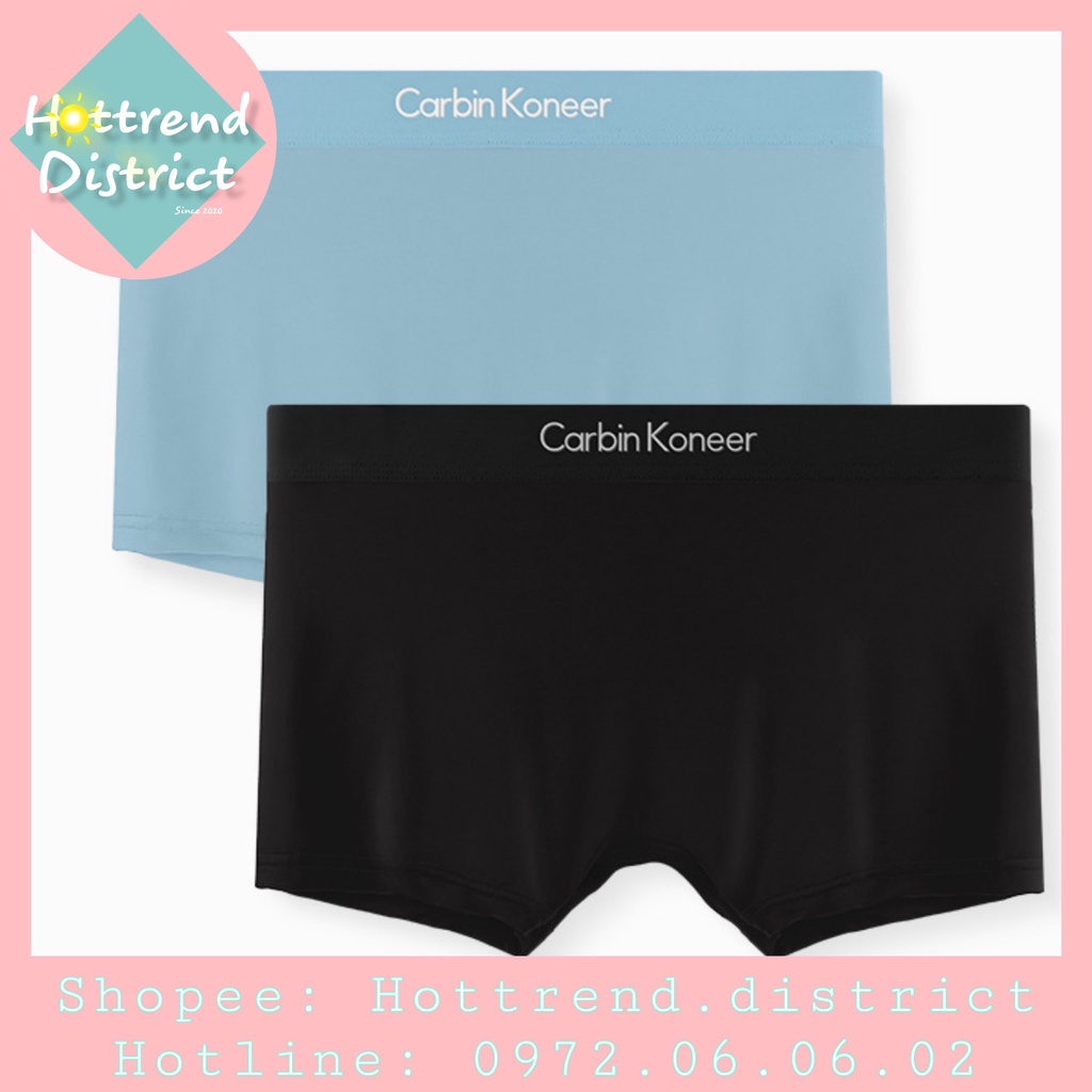 Quần Sịp Boxer thun lạnh CarbinKoneer cho Nữ/ Tomboy, đơn giản, basic