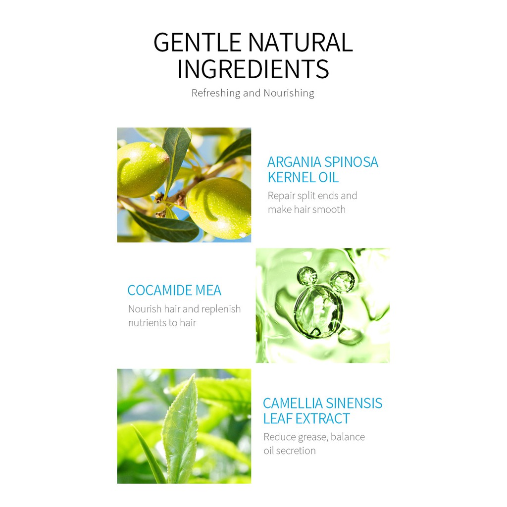 Bộ Dầu Gội LAIKOU Dưỡng Tóc Muối Biển 320ml