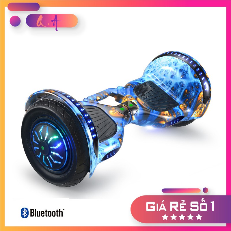 🎄[FREESHIP] 🍁Xe Điện Cân Bằng 10 inch🌿 Smart Balance Wheel 💥 Kết nối Bluetooth [ Tặng kèm Bơm và đồ bảo hộ]