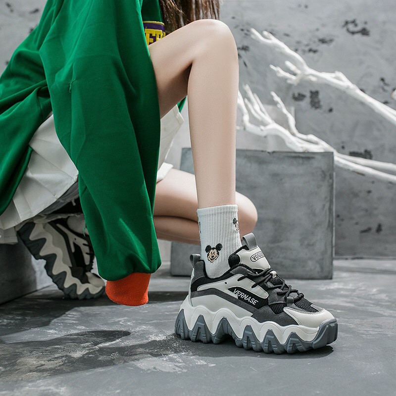 Giày thể thao sneaker Vanesa Wave có đệm thoải mái 3 màu tùy chọn cho nữ