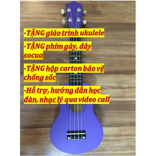UKULELE SOPRANO MÀU - HÀNG CÓ SẴN