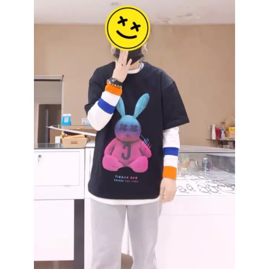 Áo Thun Nam Nữ Bad Rabbit SOFT TOY Unisex - Kiểu áo phông form rộng tay lỡ Ulzzang hình thỏ Nelly