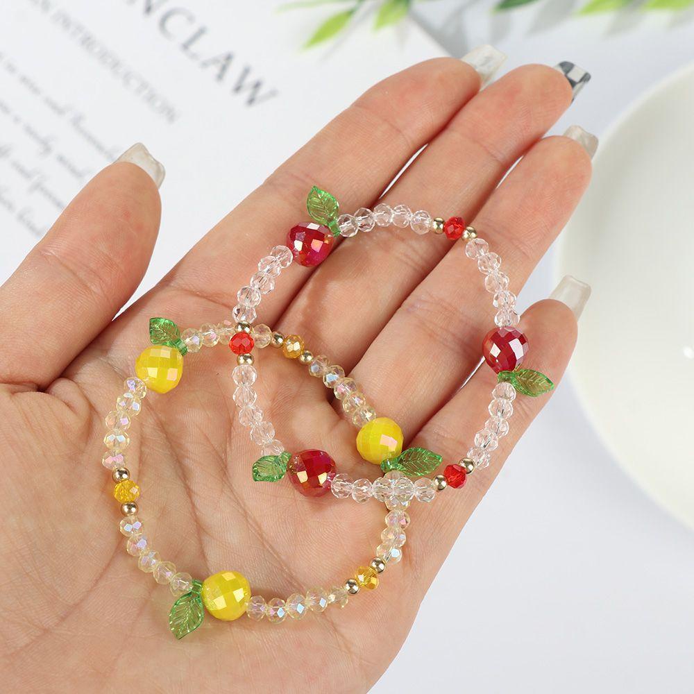 OKDEALS Vòng Tay Chuỗi Hạt Pha Lê Nhiều Màu Thời Trang