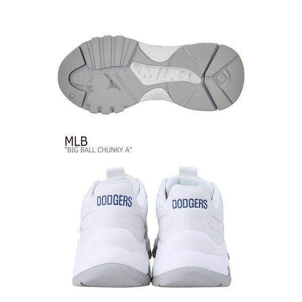 Giày MLB Bigball Chunky A LA Dodgers sneakers thể thao nam nữ 32SHC1011-07W - Hàng Chính Hãng - Bounty Sneakers