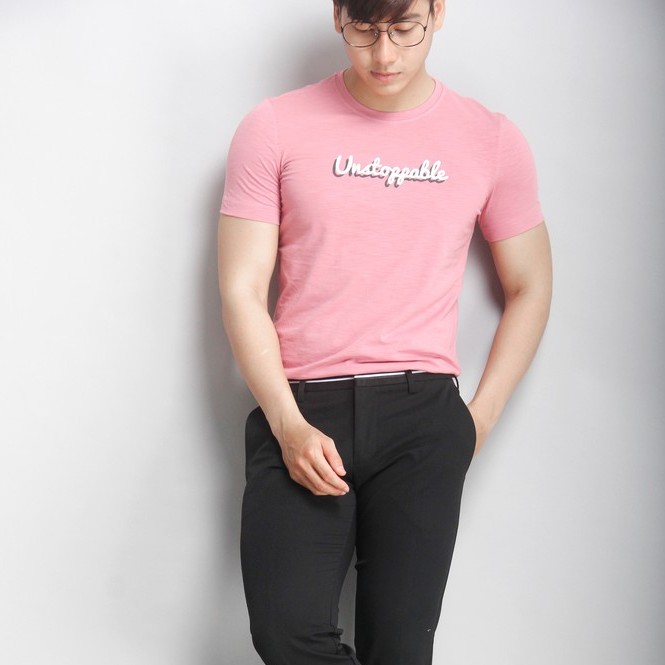 Áo thun cotton cao cấp BEN & TOD họa tiết in chữ phong cách đơn giản năng động 309