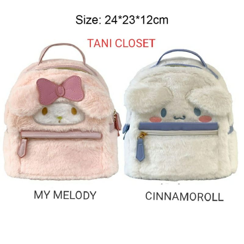 Ba lô Hoạt Hình SANRIO Dây Da Nhiều Mẫu Dễ Thương Đáng Yêu