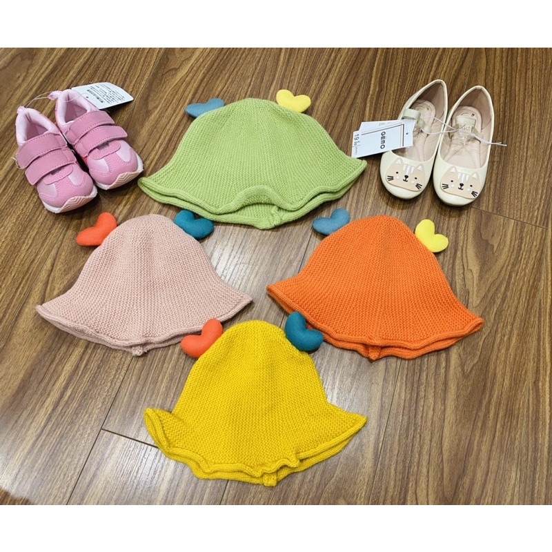 Mũ vành hàn quốc cho bé gái 6m-5 tuổi