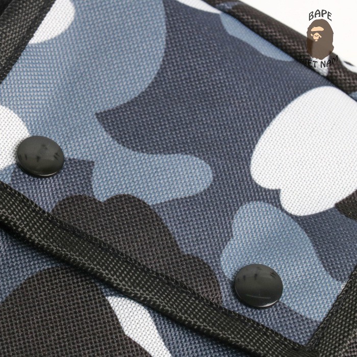 [Ảnh thật] Túi đeo chéo Unisex, Túi đeo chéo Bape, Mini Bag Bape Camo city Travel Case SS2021