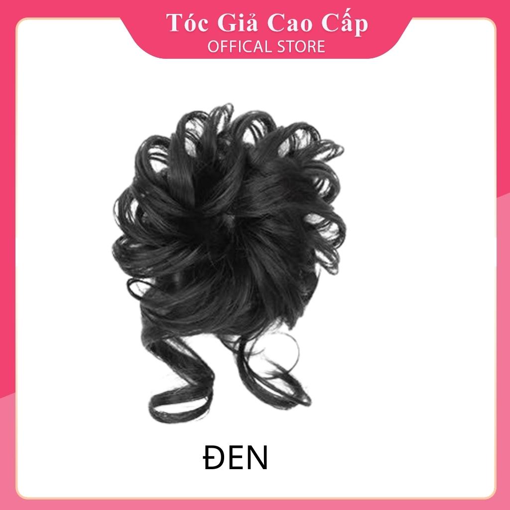 Tóc giả búi xoăn lơi bạch tuột dành cho nữ mẫu mới, mã TOCMOI101