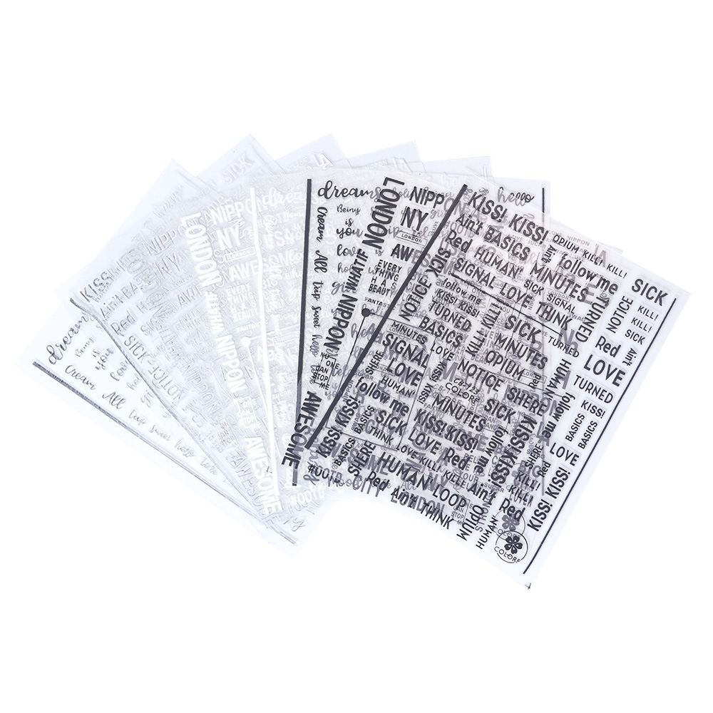 Nhãn Dán Trang Trí Móng Tay Họa Tiết Hình Học