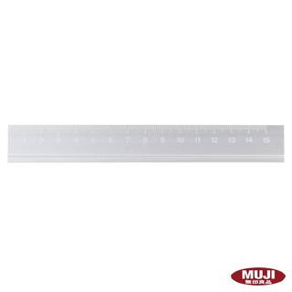 Thước nhôm 15cm - muji japan