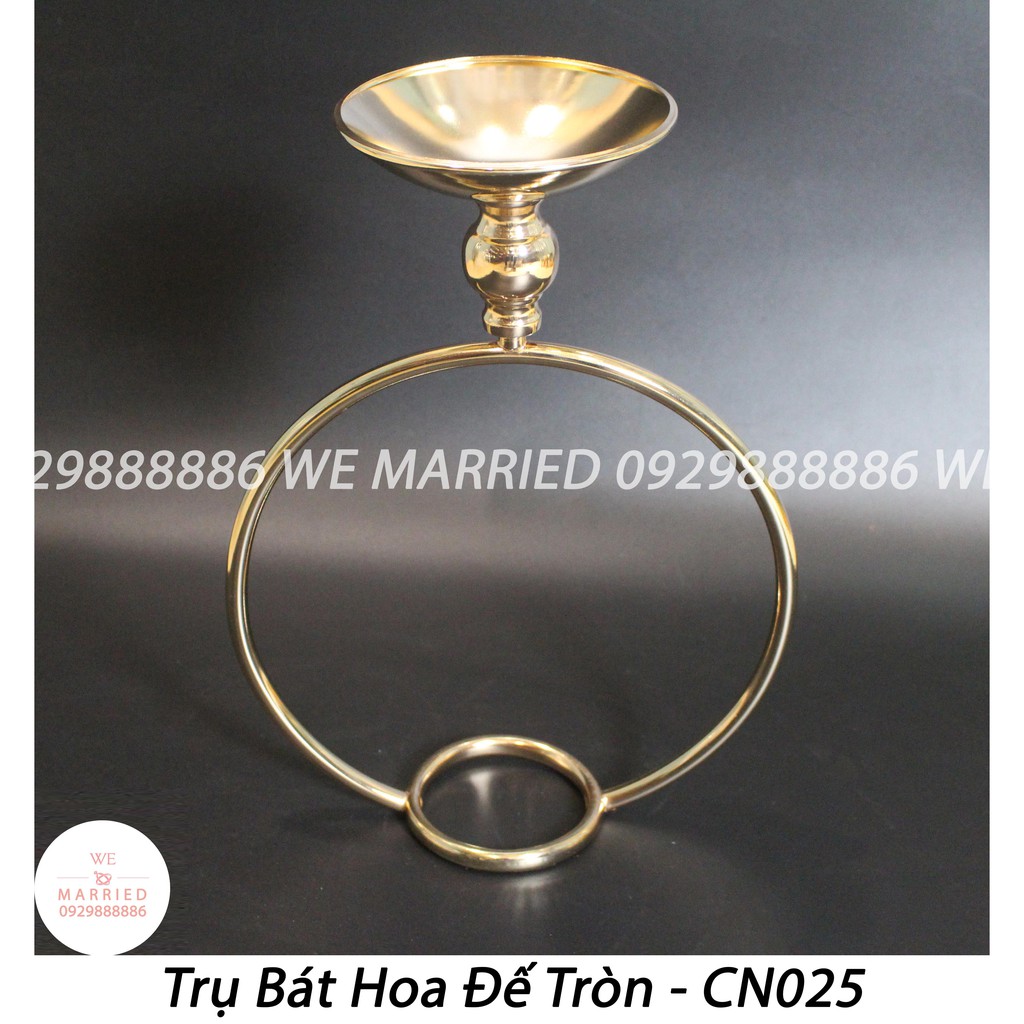 Trụ Bát Hoa Đế Tròn - CN025 (ảnh chụp thật)