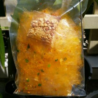 10 bịch bánh tráng dầu hành