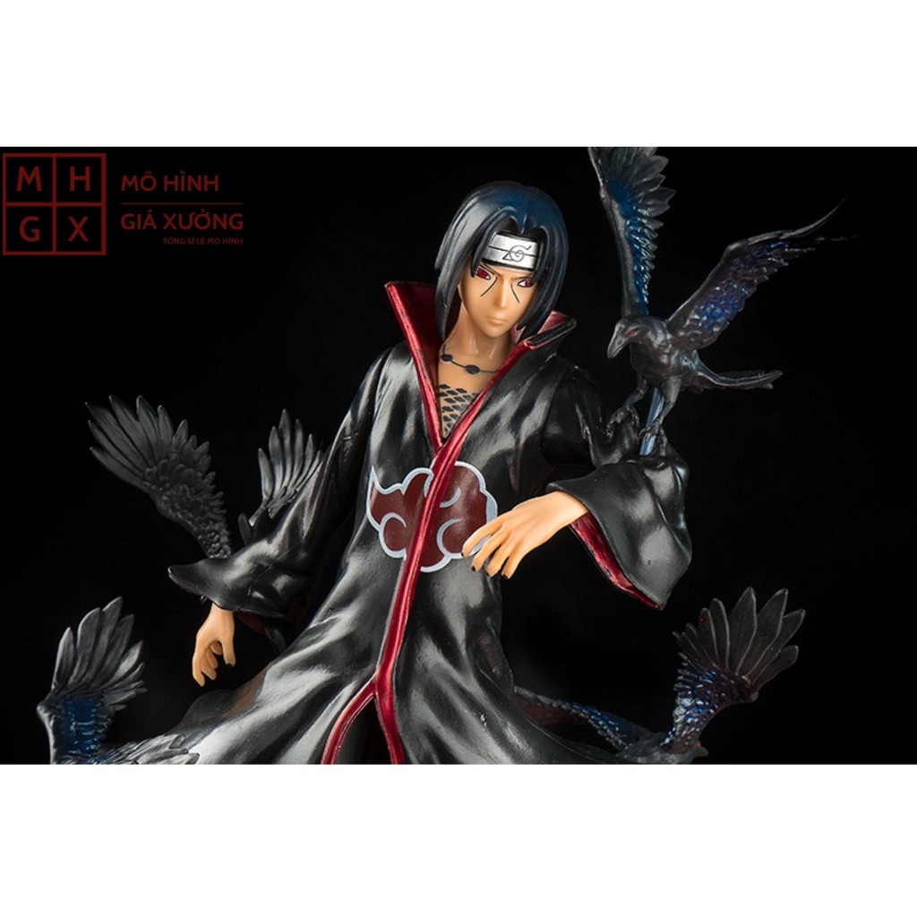 Mô hình  Uchiha Itachi thuộc tổ chức Akatsuki siêu to cao 35cm tỉ lệ 1/6 - Shippuuden - Tượng Figure Naruto