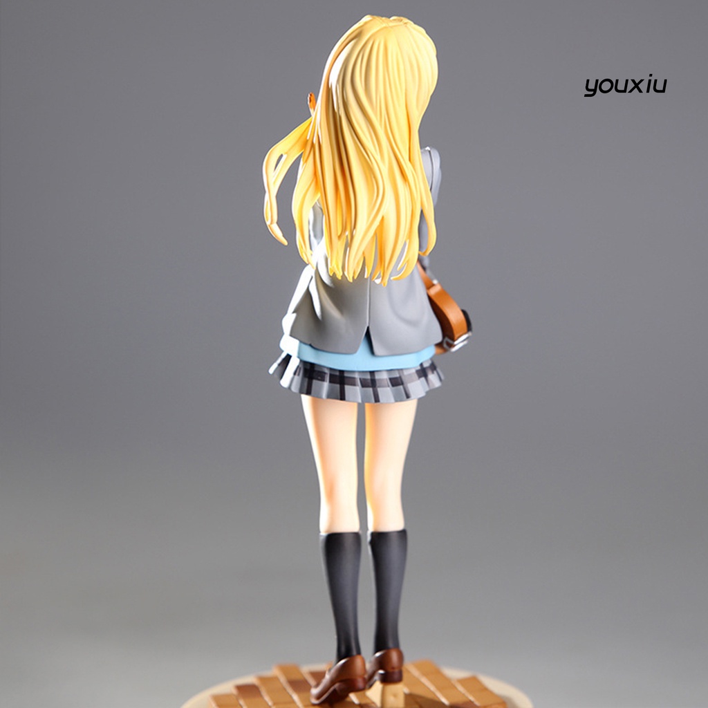 Mô hình thủ công hình nhân vật anime Your Lie In April dùng làm vật trang trí để bàn XYMX