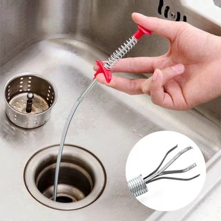 Dây thông tắc cống , bồn cầu , bồn rửa bát lò xo