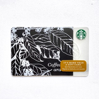 Bộ thẻ bài Starbucks 2014 màu đen