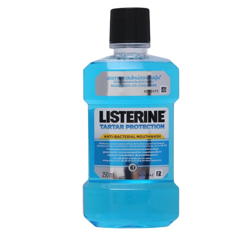 Dòng Nước Súc Miệng Sạch Khuẩn, Bảo Vệ Răng Miệng Listerine (Chai 250ml)