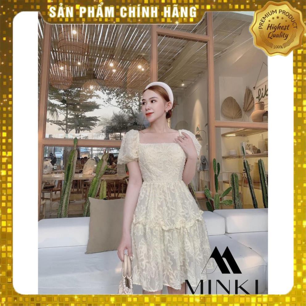 [MÃ XIA FREEHIP] VÁY ĐẸP HÈ 2021 - VÁY CỔ VUÔNG HỞ LƯNG - COTTON VỎ LÔNG VŨ - MÀU XANH -[THIẾT KẾ] | BigBuy360 - bigbuy360.vn