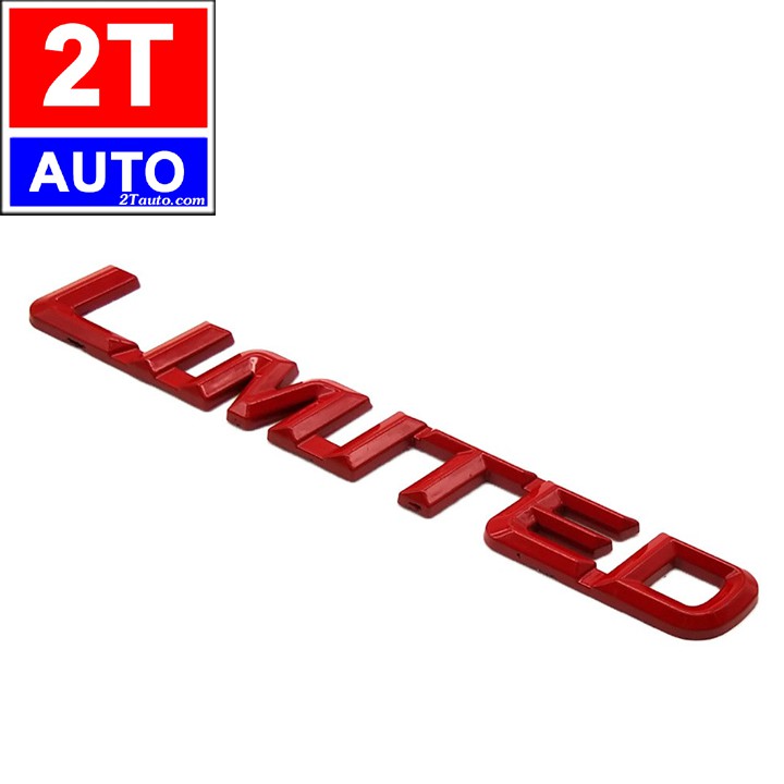 Sticker kim loại dán xe logo kim loại 3D LIMITED đẳng cấp và sang trọng cho xe hơi ô tô:   SKU: 148
