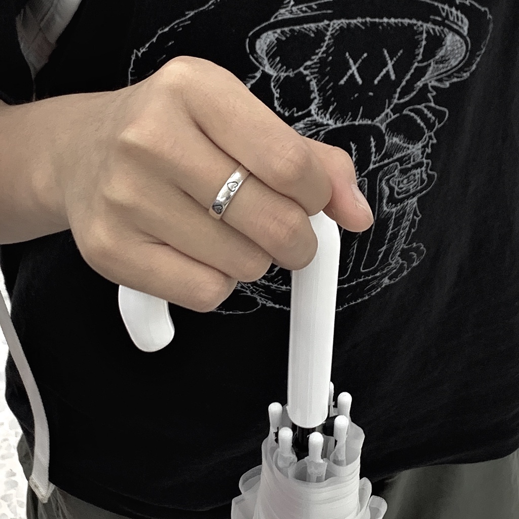 Nhẫn phong cách hiphop thời trang đường phố cá tính