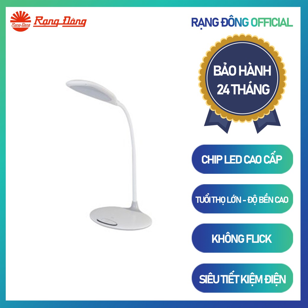 Đèn bàn LED cảm ứng Rạng Đông Model RD-RL-21.LED