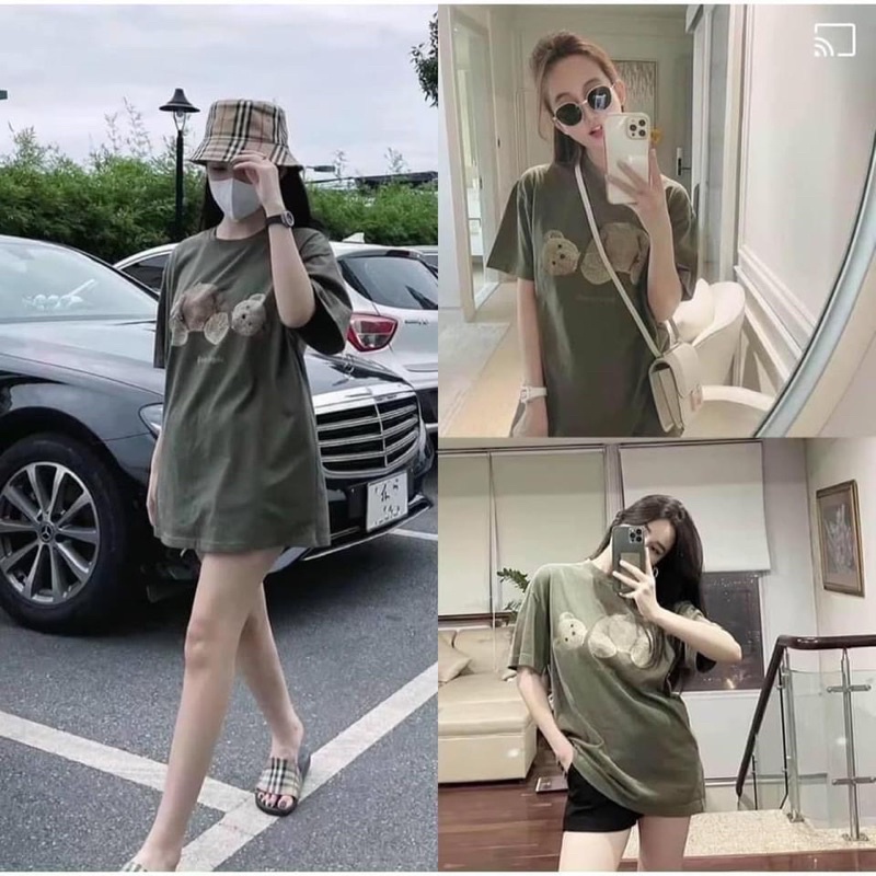ÁO PHÔNG IN HÌNH GẤU MÀU MỚI SIÊU HOT