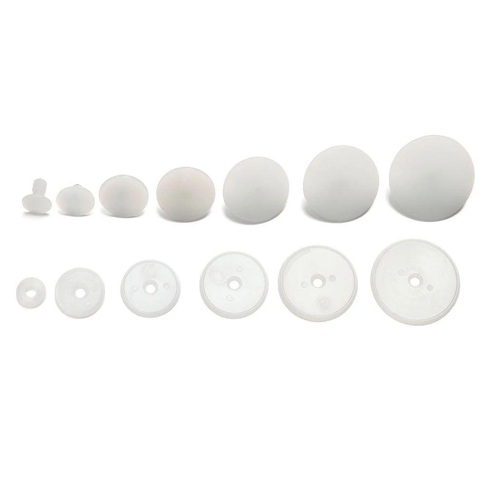 NICKOLAS Set 10 Khớp Nối Búp Bê Bằng Nhựa 15mm-45mm